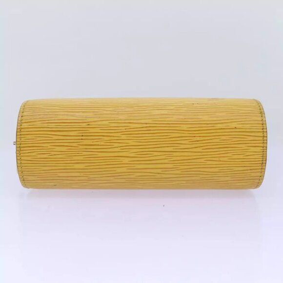 LOUIS VUITTON Epi Dauphine PM Pouch Yellow M48449 LV Auth th4880 - Picture 6 of 15